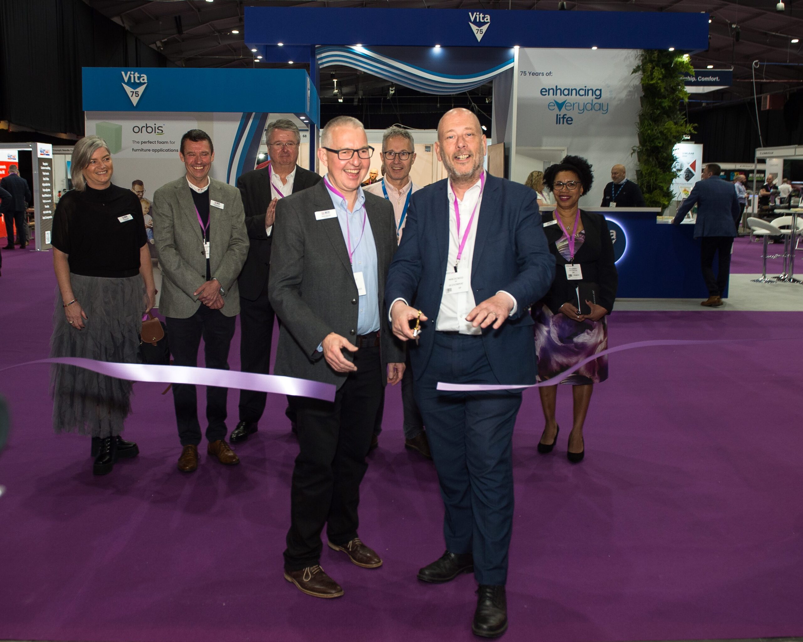 Mark Eastwood MP cutting the ribbon